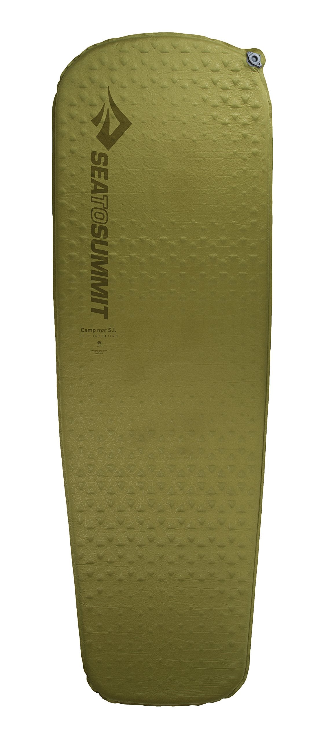 Sea to Summit camp self-inflating sleeping mat rolled for transport