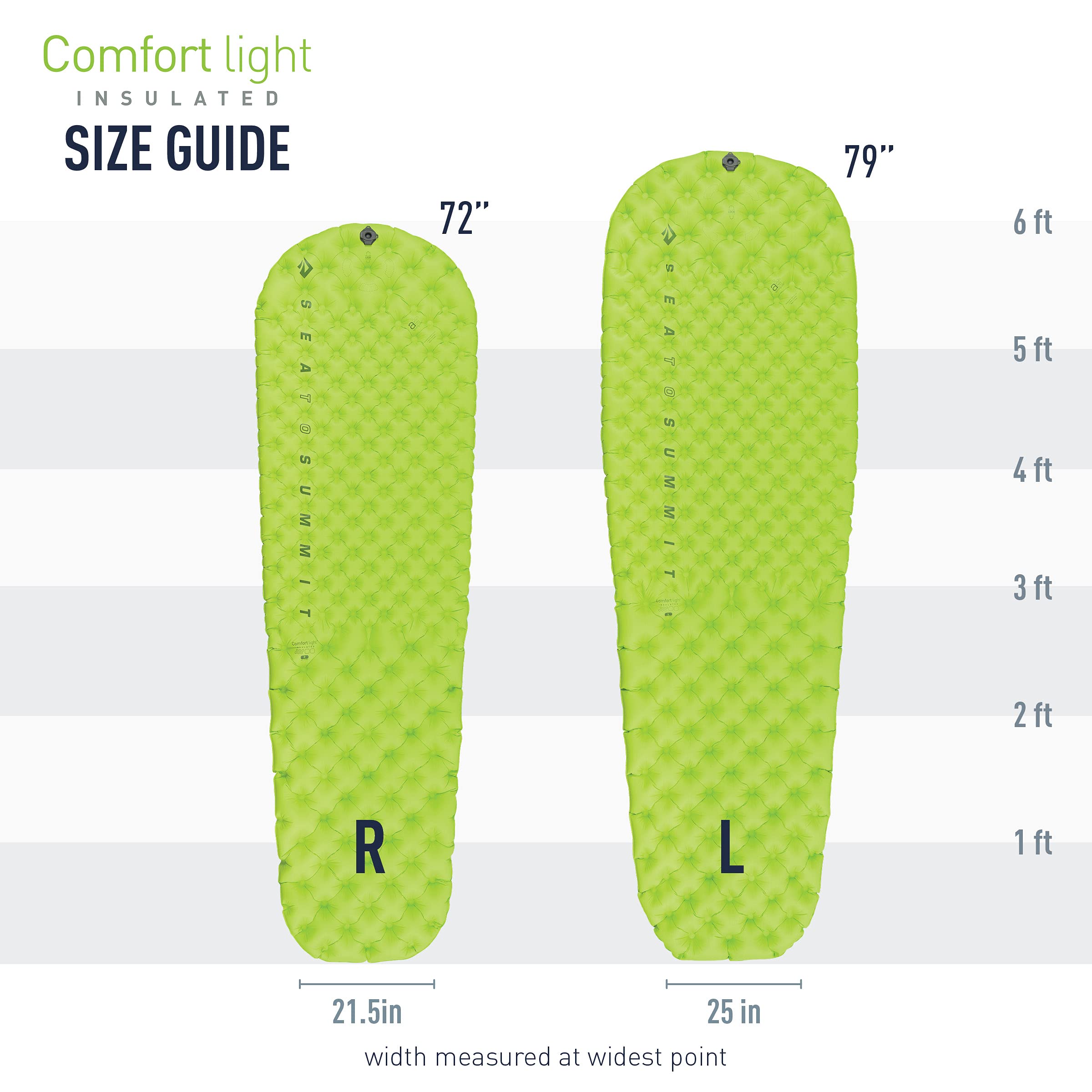 Sea to Summit Comfort Light pillowLock patches for securing a pillow