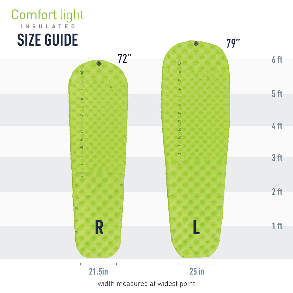 Sea to Summit Comfort Light pillowLock patches for securing a pillow