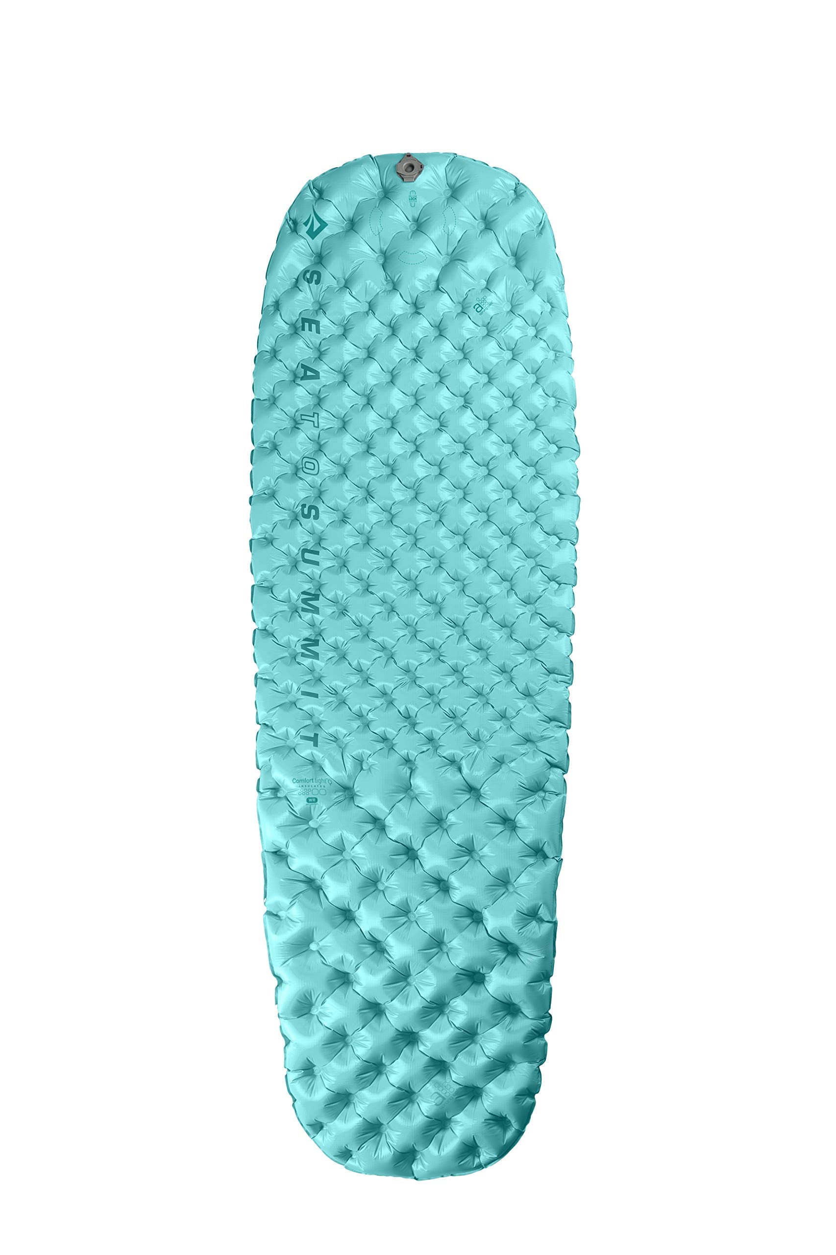 Sea to Summit Comfort Light regular pad setup for backpacking comfort on uneven ground.