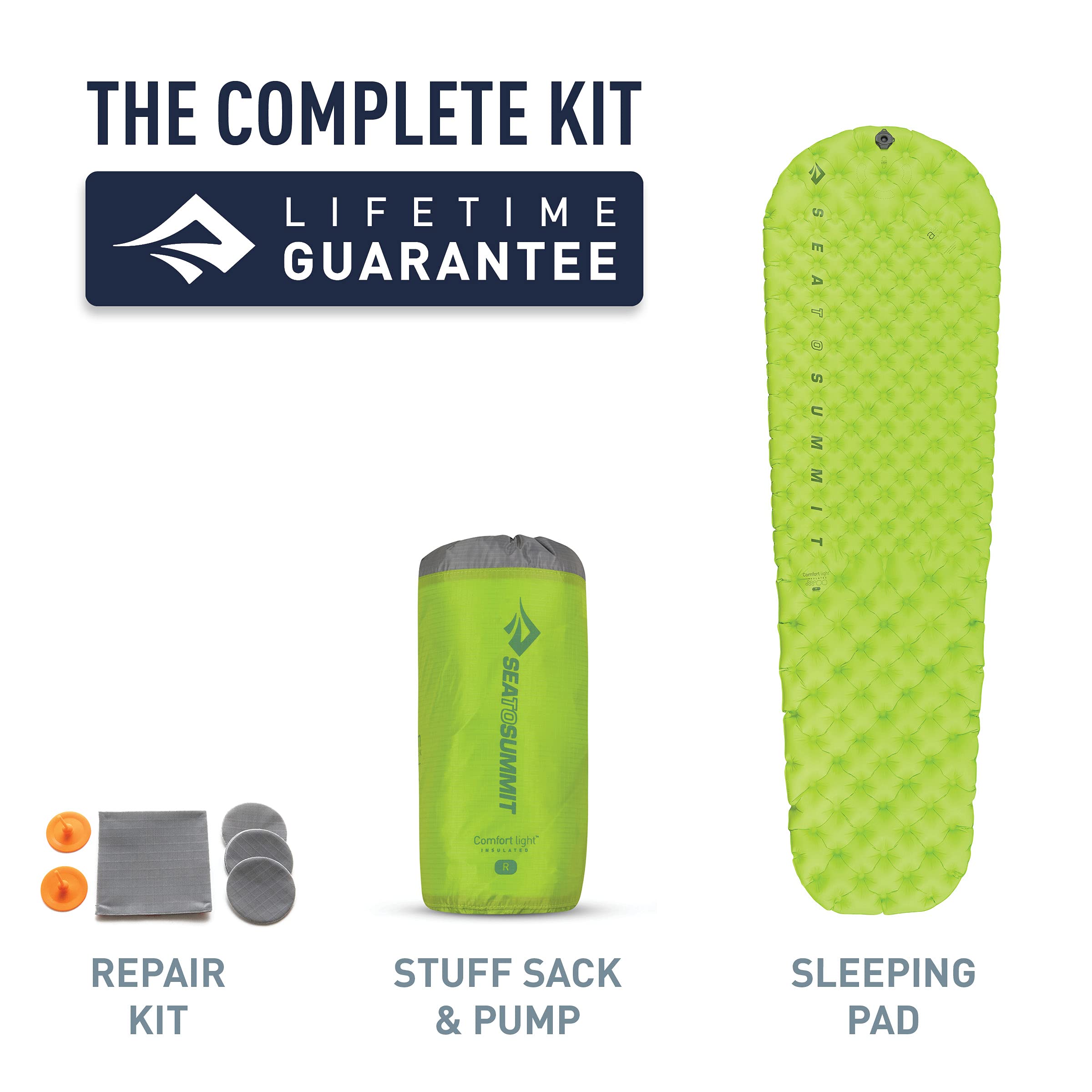 Sea to Summit Comfort Light regular size with compact packing footprint
