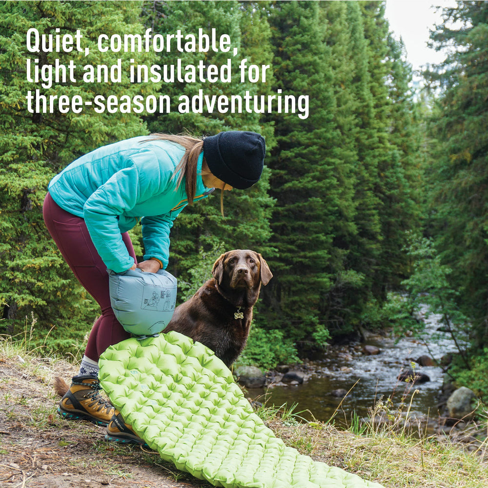 Sea to Summit Comfort Light multi-function valve system for fast inflation and deflation