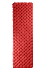 Sea to Summit Comfort Plus XT mattress inflated for four-season camping comfort.