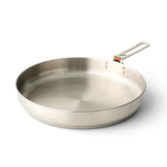 Sea to Summit Detour 10-Inch pan front view for versatile camp cooking.