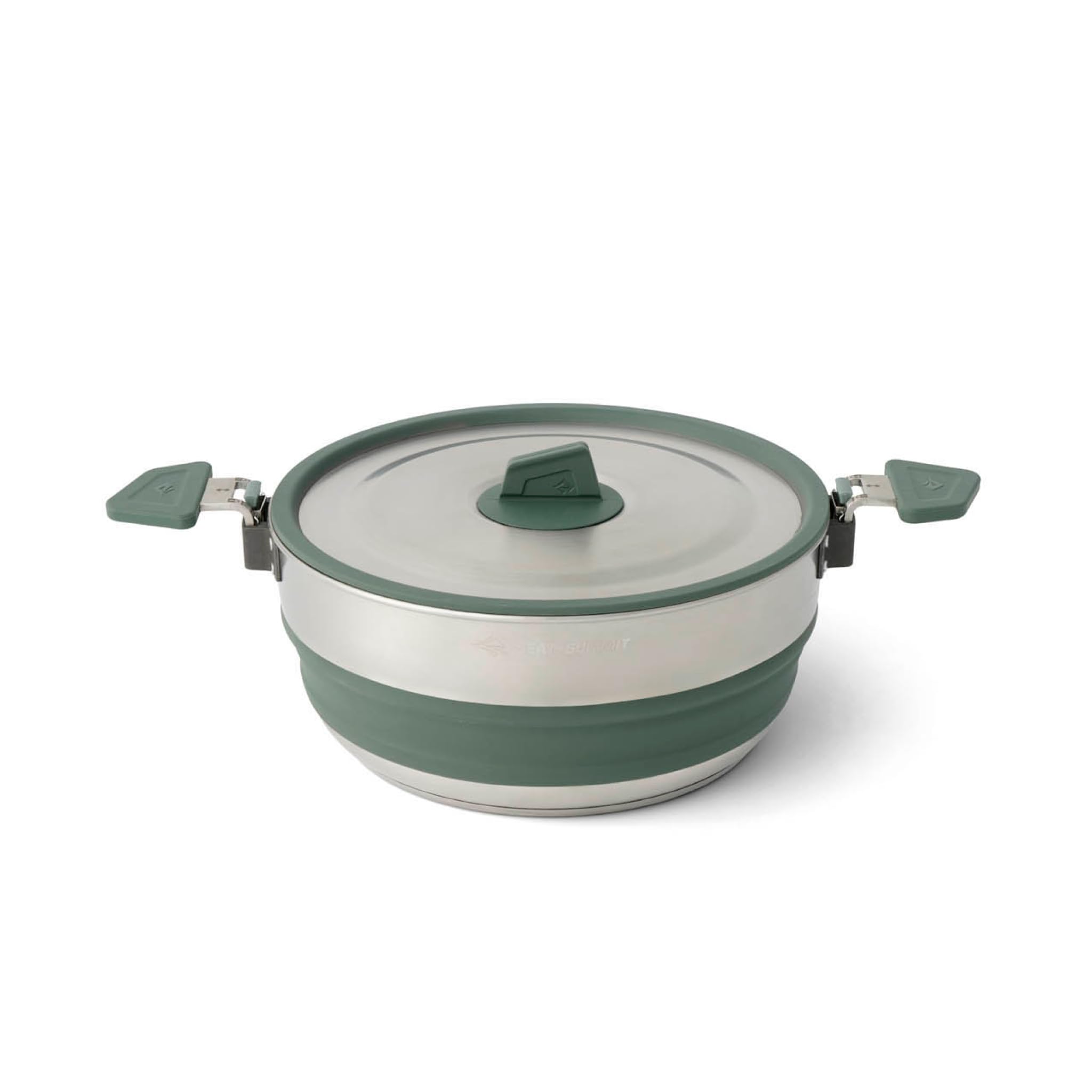 Sea to Summit Detour 3L collapsible pot collapsed saves space for travel