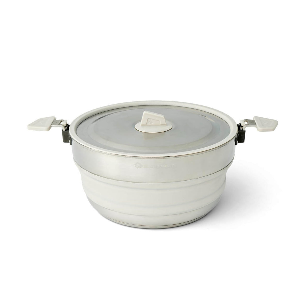 Sea to Summit Detour 5L collapsible pot assembly showing compact camp cookware