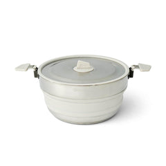 Sea to Summit Detour 5L collapsible pot assembly showing compact camp cookware