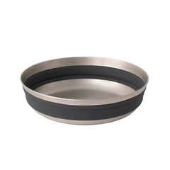 Sea to Summit Detour collapsible bowl collapsed for compact camping storage