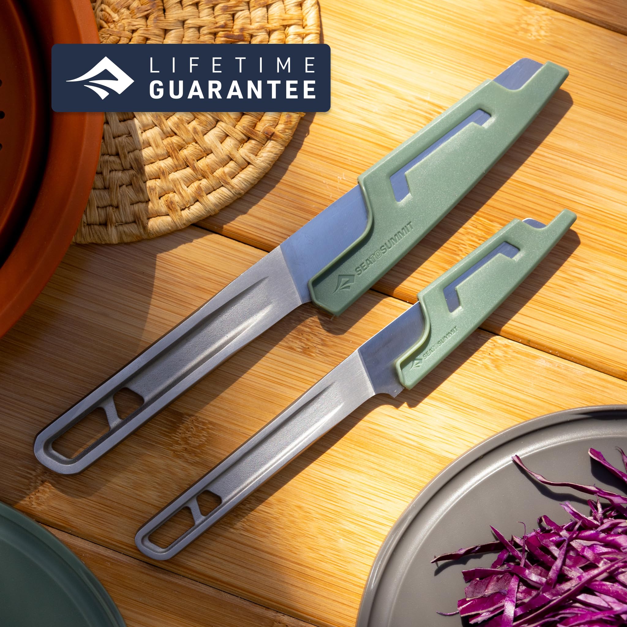 Sea to Summit Detour knife rust-resistant steel for rugged outdoor use.