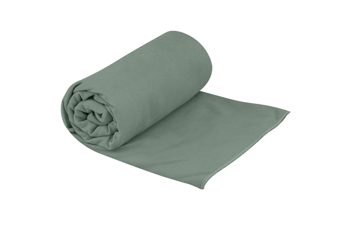 Sea to Summit Drylite Towel compact and packable for travel use.