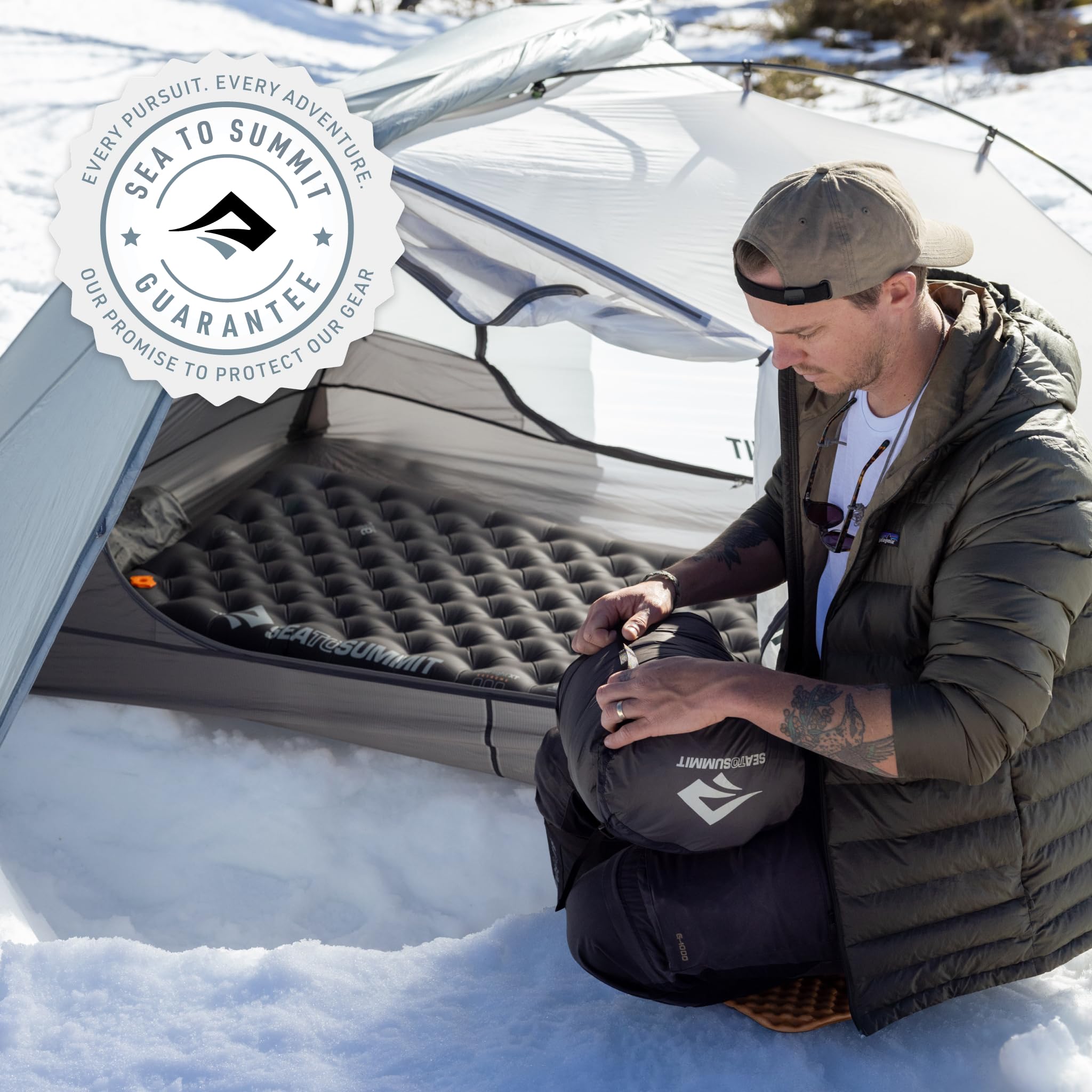 Weight and pack-size comparison for Sea to Summit Ether Light XR Pro