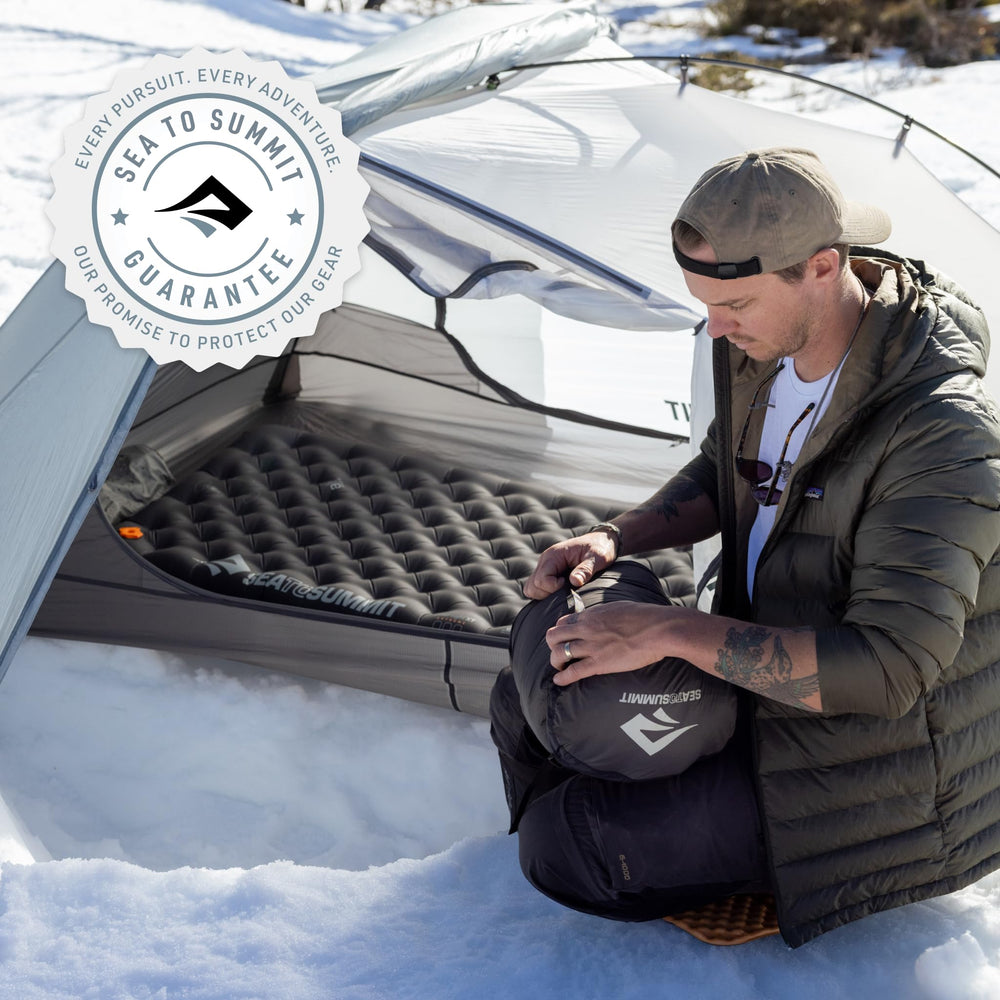 Weight and pack-size comparison for Sea to Summit Ether Light XR Pro
