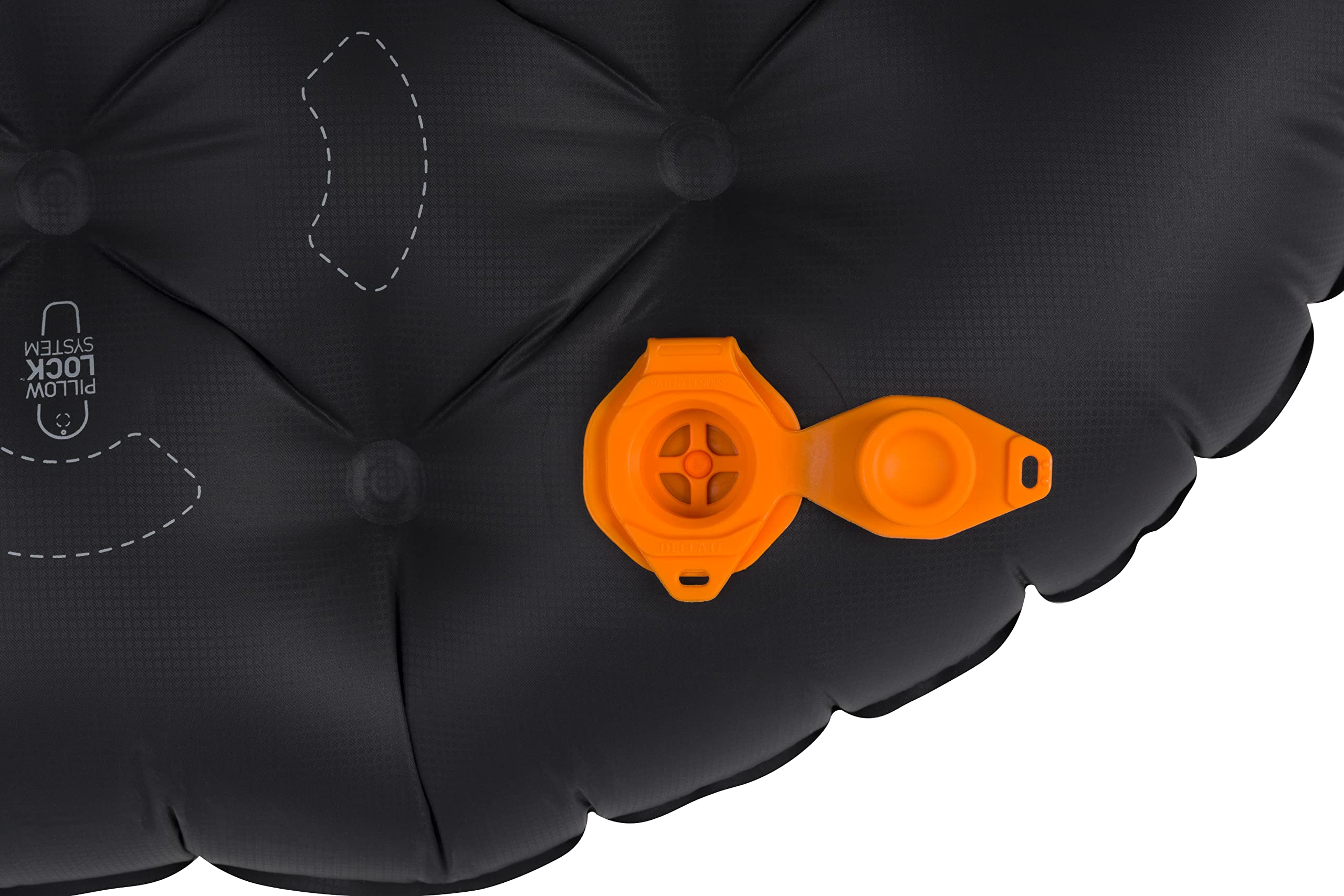 Sea to Summit Ether Light XT non-slip nylon face fabric keeps pad in place.