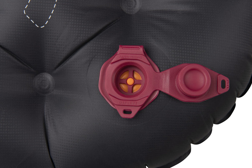 Non-slip 30D/40D nylon face fabric keeps mat quiet and secure overnight.