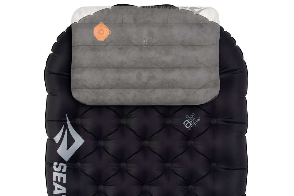 Sea to Summit Ether Light XT includes PillowLock patches for pillow compatibility.