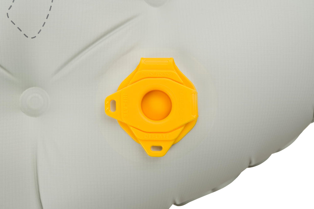 Sea to Summit Ether Light XT Regular PillowLock patches secure a pillow to the mat