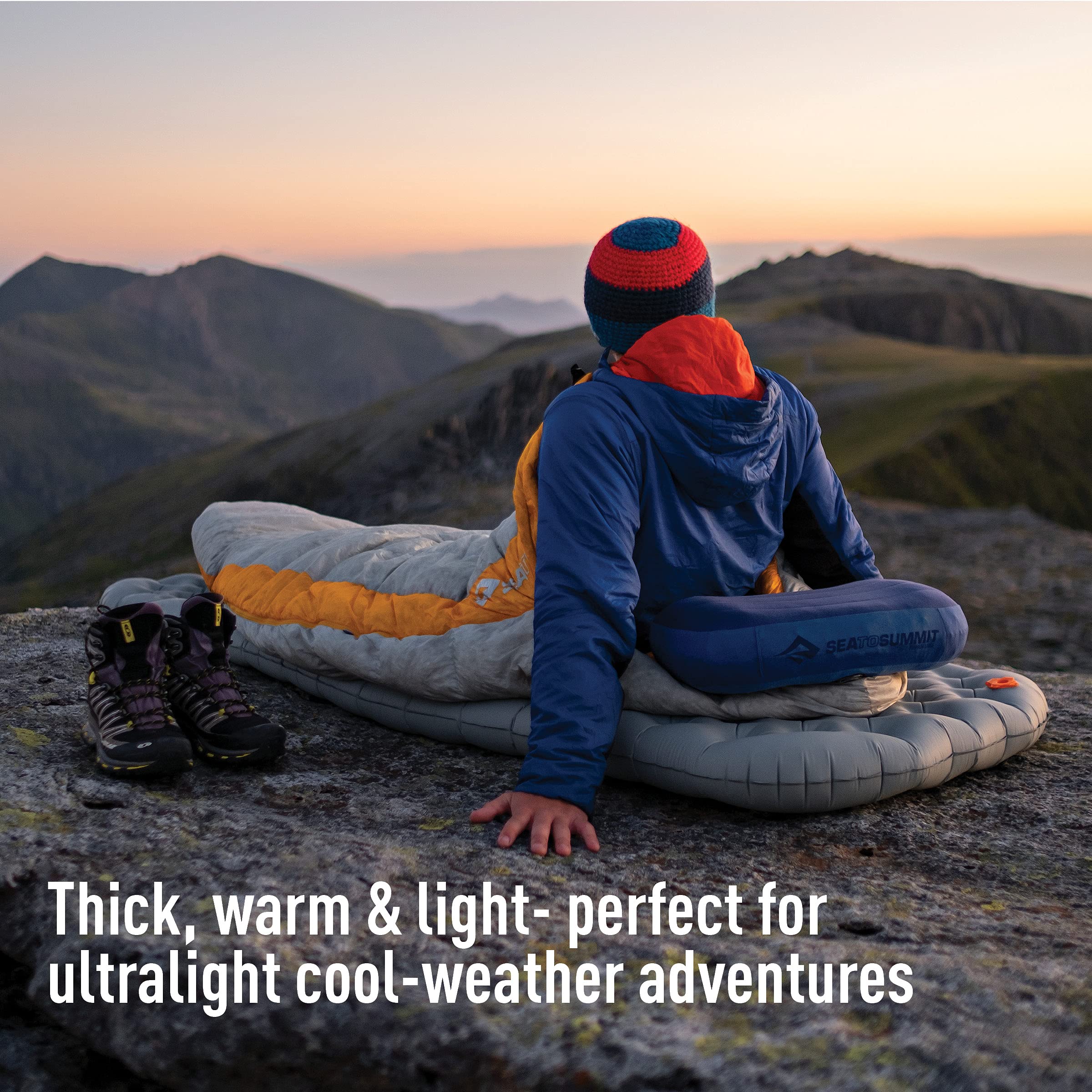 Sea to Summit Ether Light XT Small Airstream Pumpsack used for fast inflation.