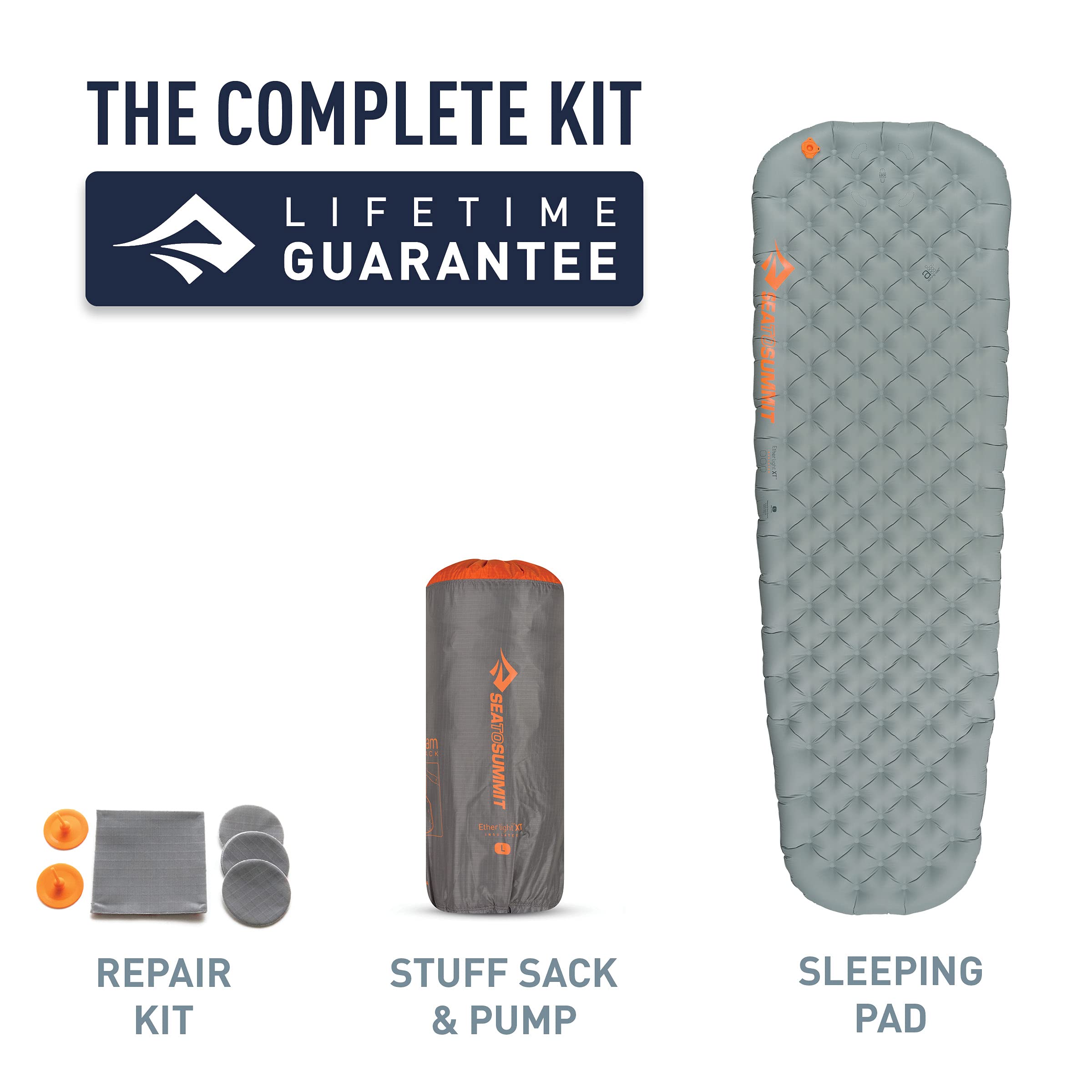 Sea to Summit Ether Light XT Small durable nylon fabric stays quiet during movement.