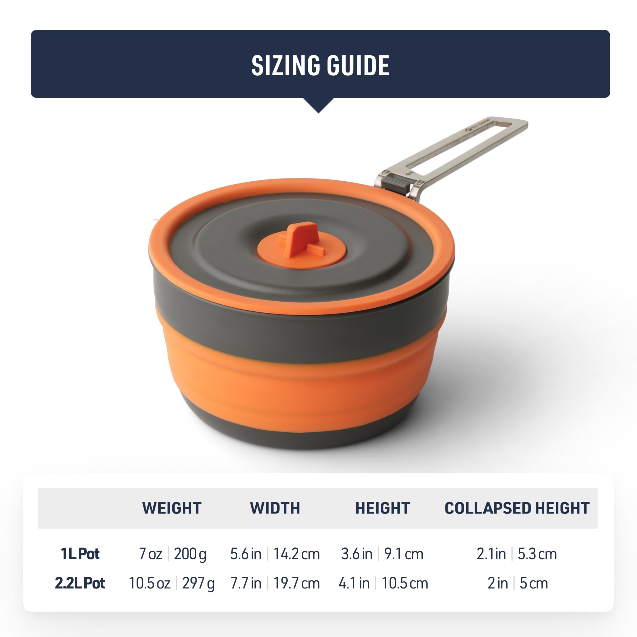 Sea to Summit Frontier 1L silicone sides double as a bowl.