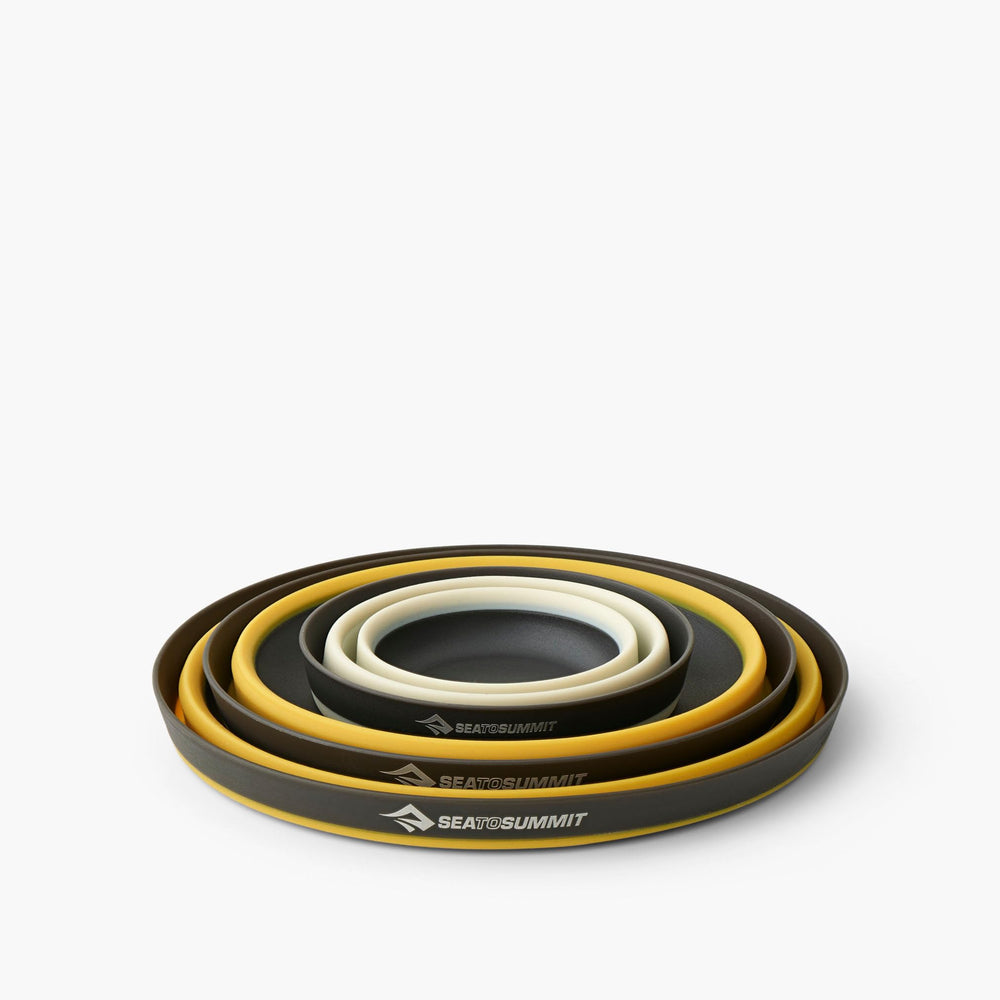 Sea to Summit Frontier cup with nylon rings highlights heat-shielded grip.