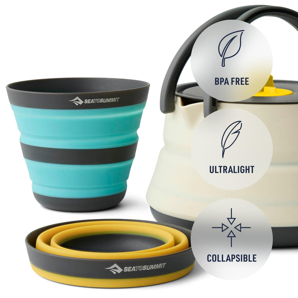 Sea to Summit Frontier kettle heat-transfer base delivers even cooking