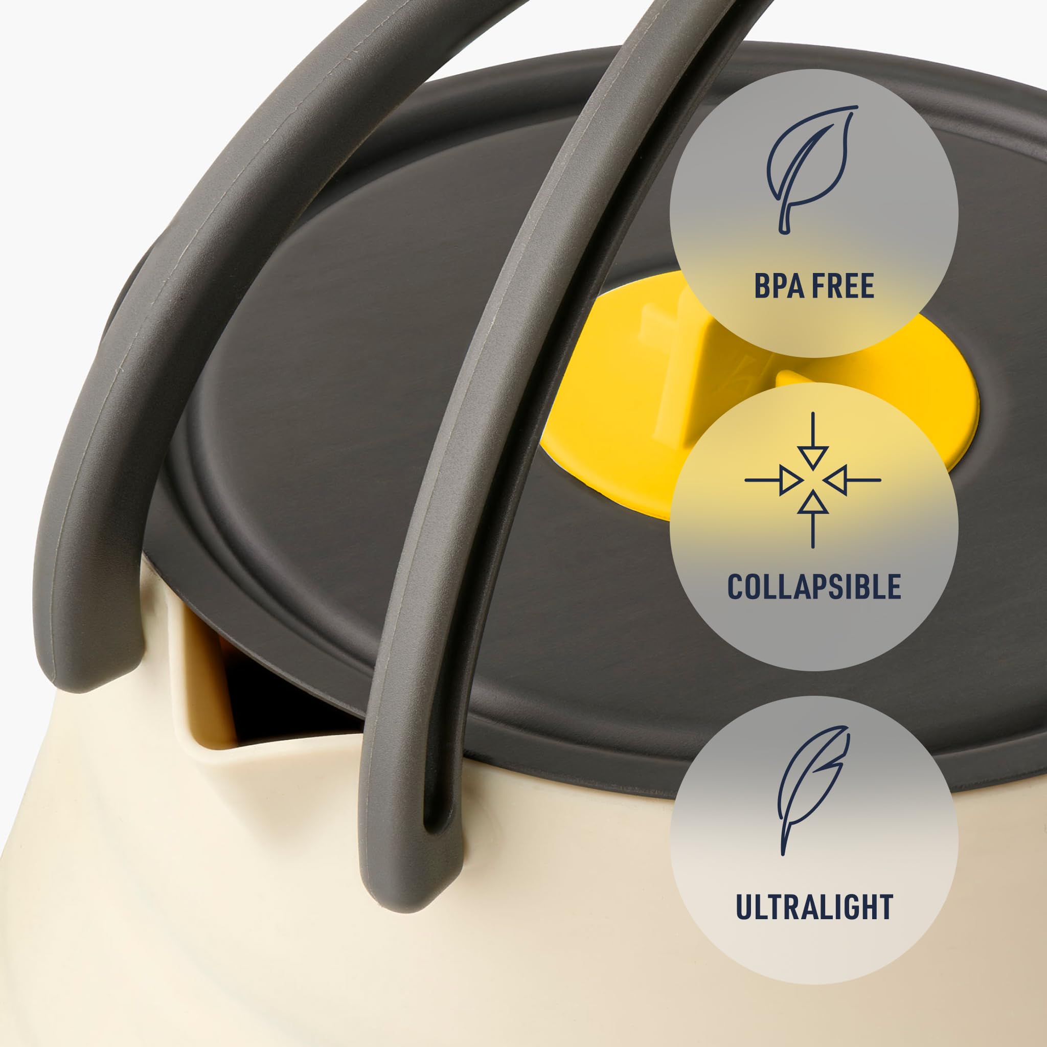 Sea to Summit Frontier kettle silicone lid grip for safe, easy handling.