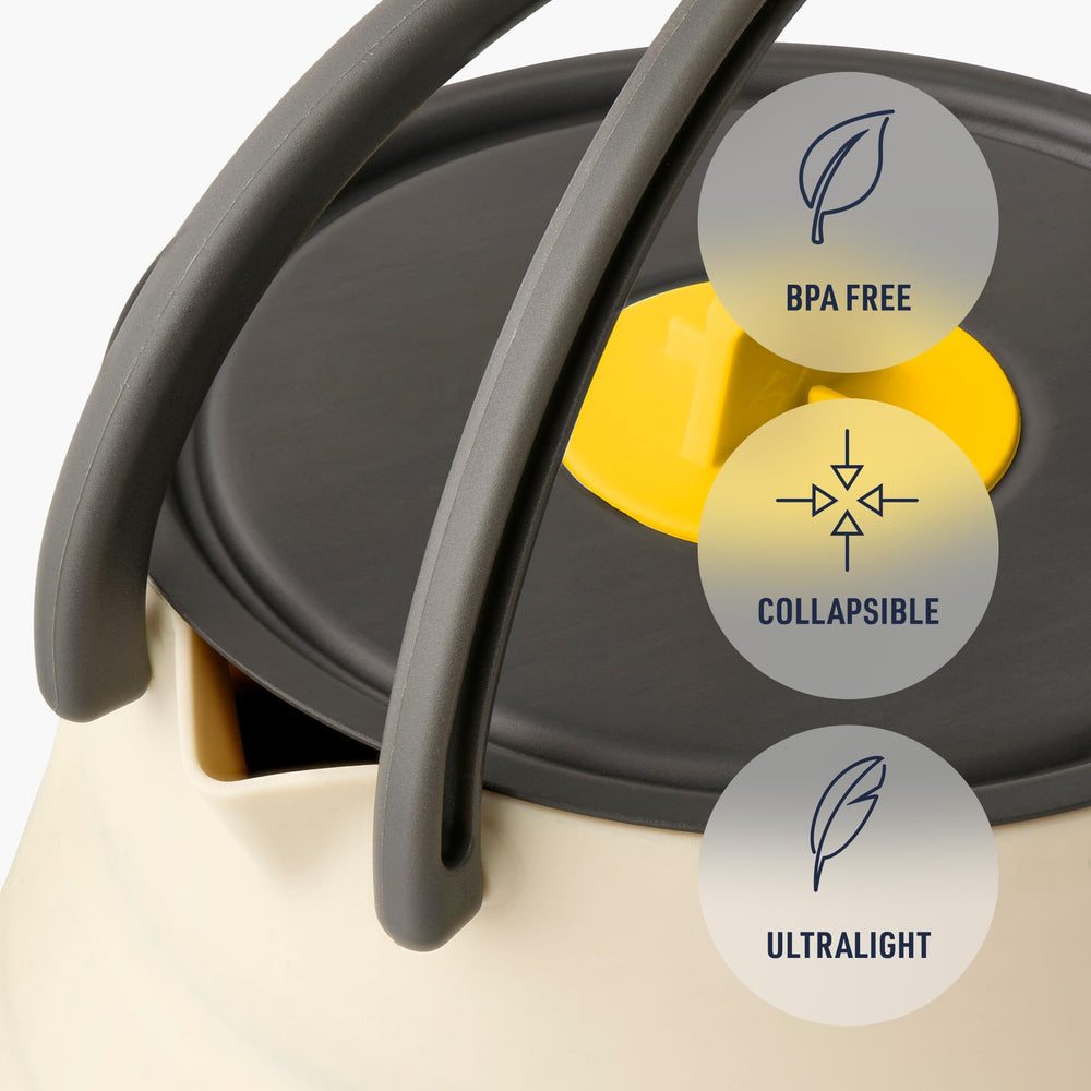 Sea to Summit Frontier kettle silicone lid grip for safe, easy handling.