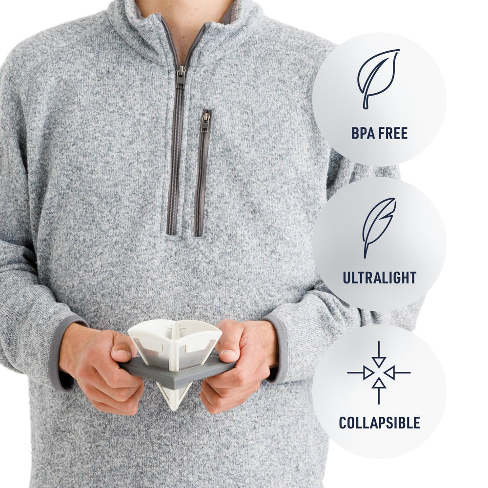 Sea to Summit Frontier UL packable design fits in a compact camping kit