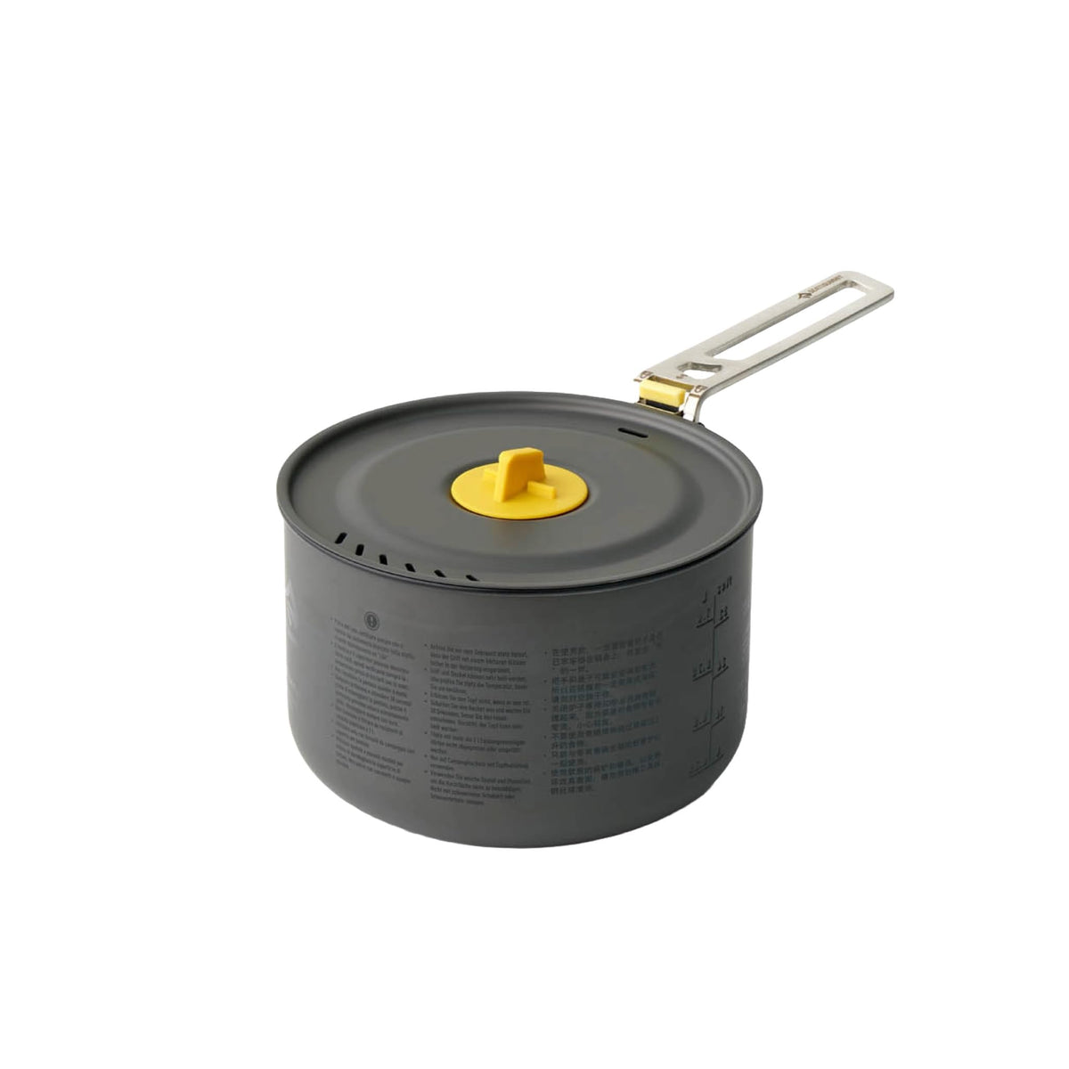 Sea to Summit Frontier Ultralight 1.3L pot in full view for ultralight backcountry meals.