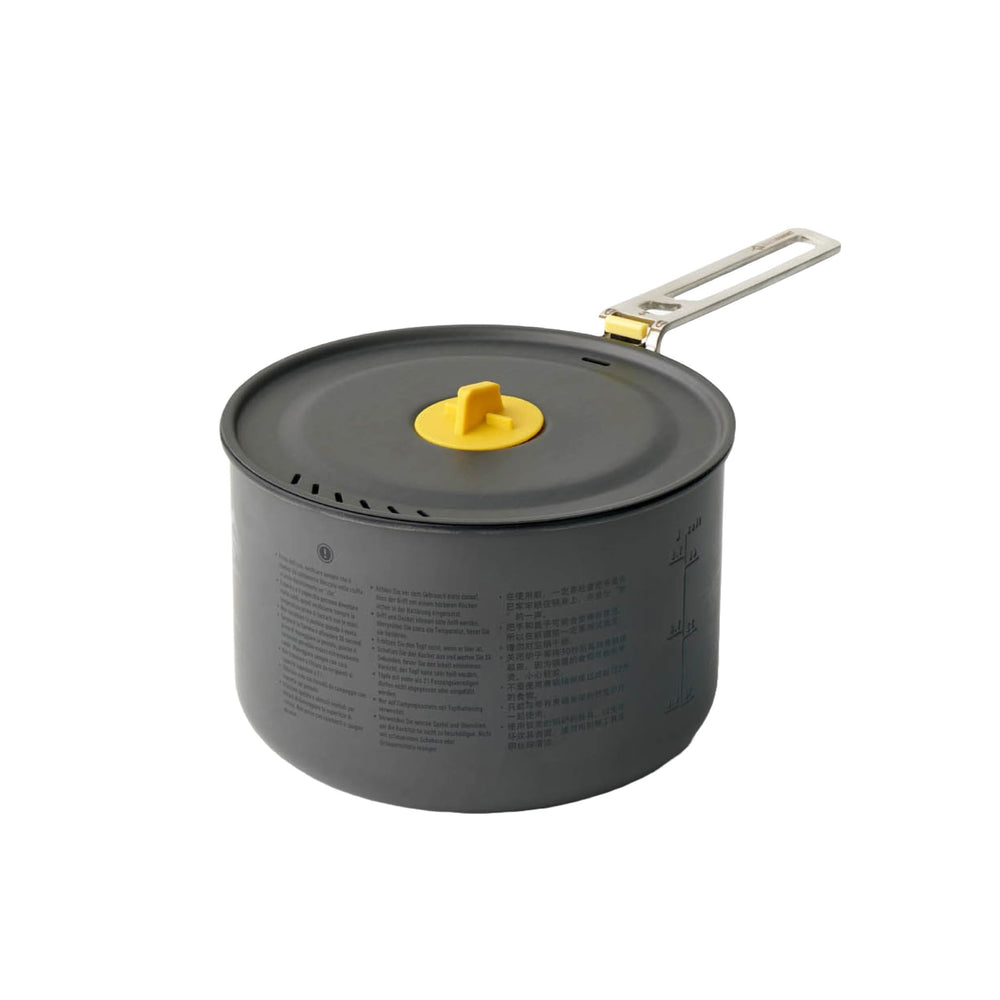 Sea to Summit Frontier ultralight 2L pot assembled for backpacking meals.