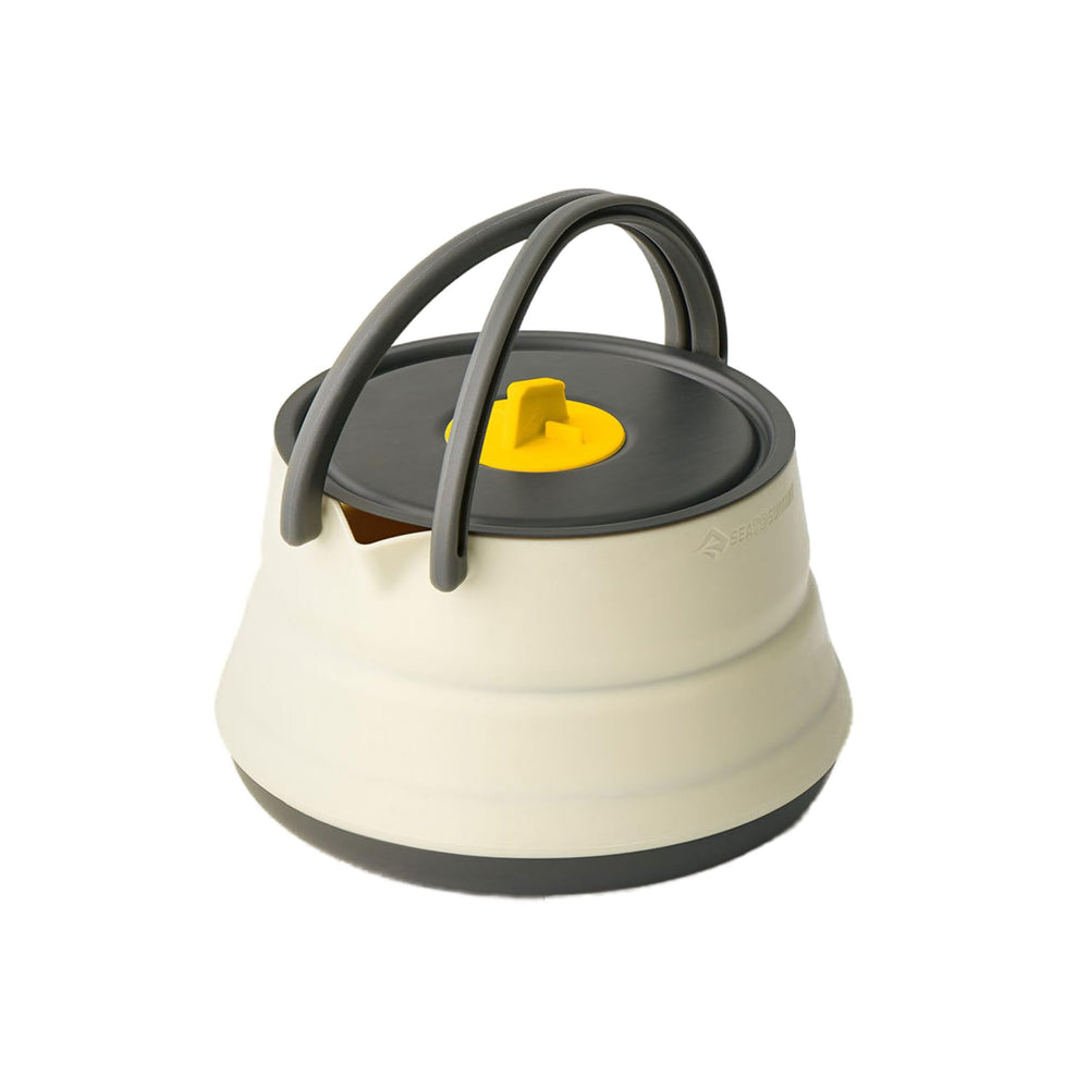 Sea to Summit Frontier ultralight collapsible kettle, 1.1L, ideal for backpacking.