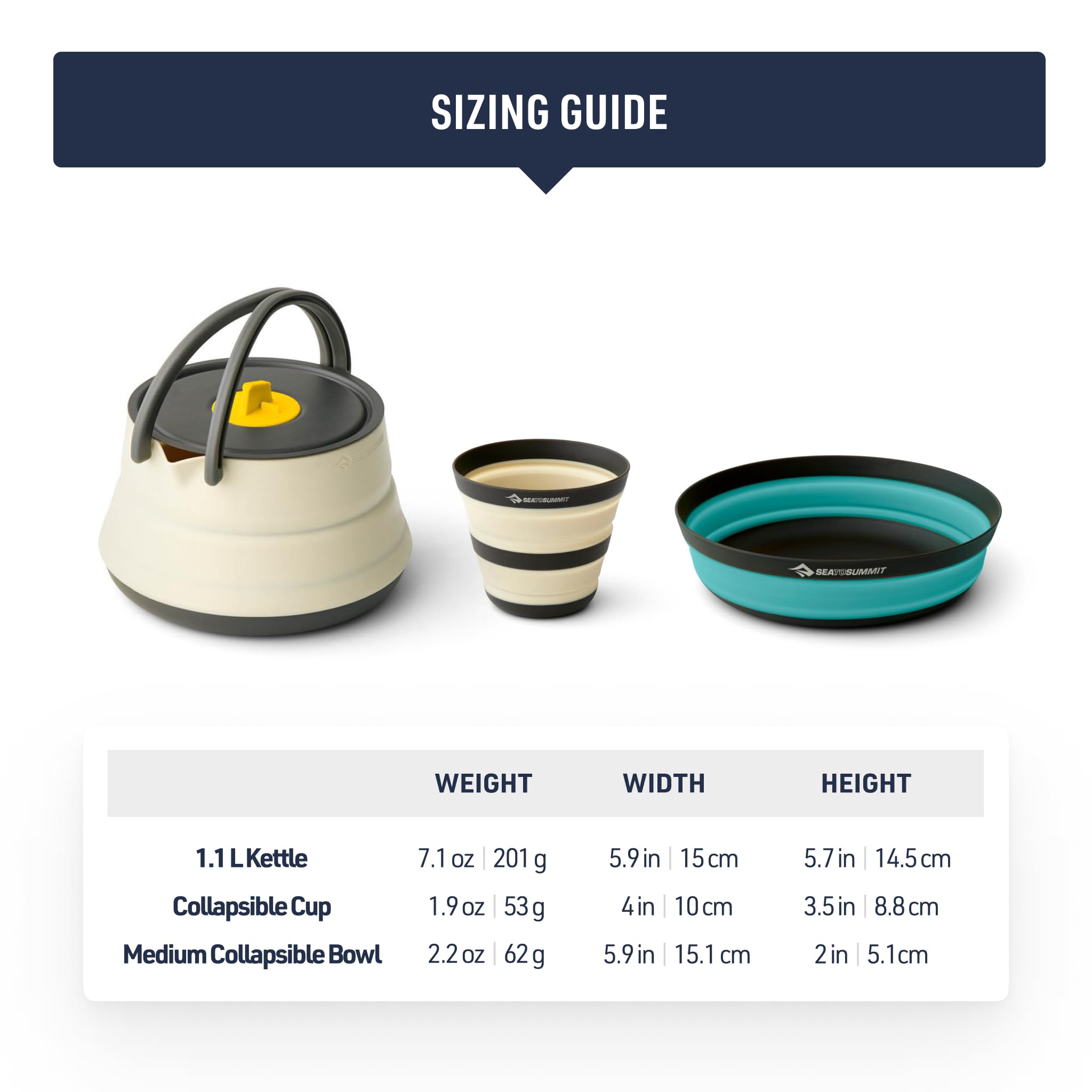 Sea to Summit Frontier ultralight hard-anodized base ensures even heat.
