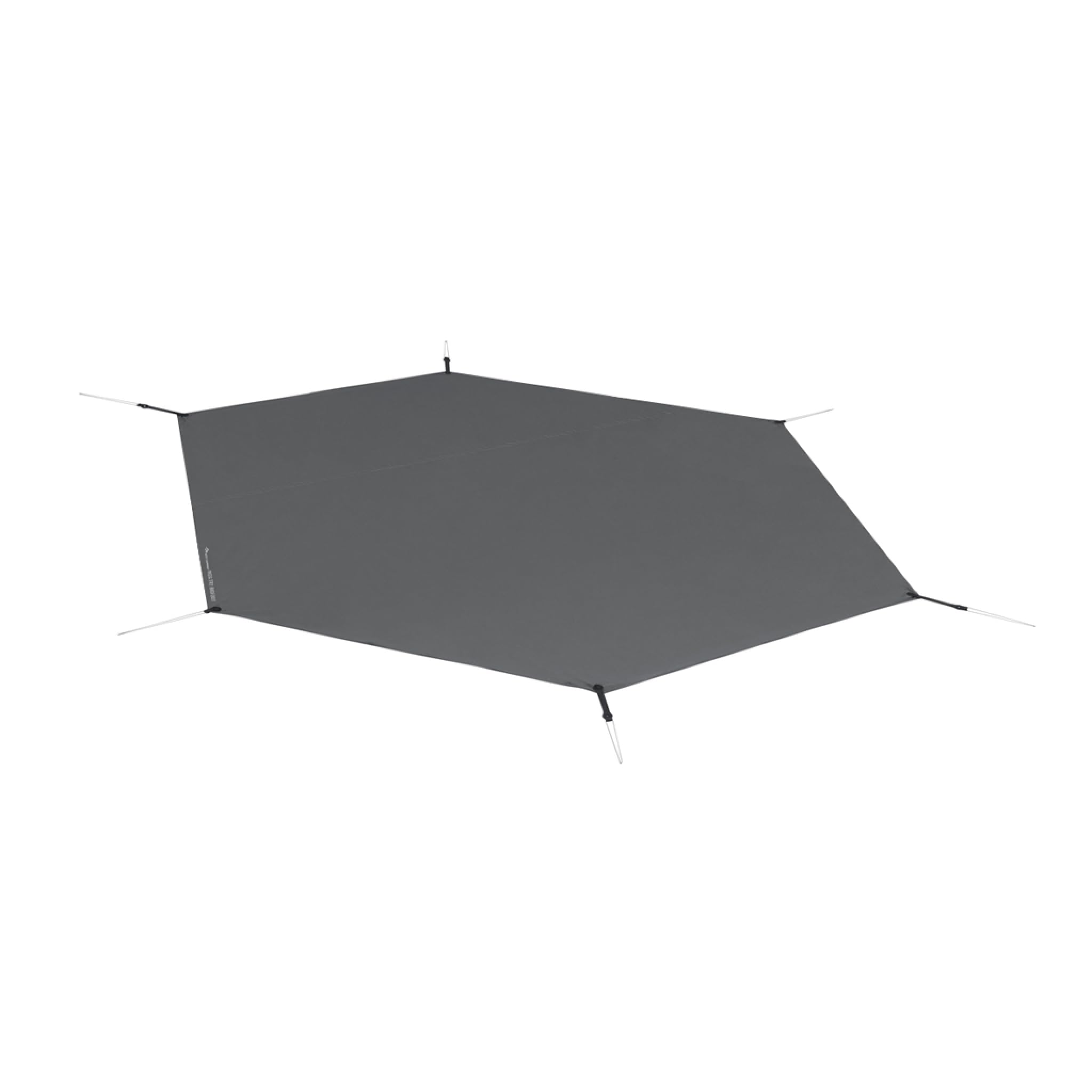Sea to Summit Ikos Bigfoot Footprint packed-compact for ultralight trips.