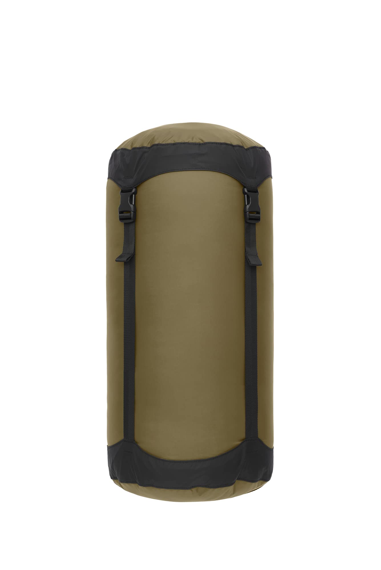 Sea to Summit lightweight compression sack front view shows space-saving packing potential