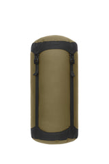 Sea to Summit lightweight compression sack front view shows space-saving packing potential