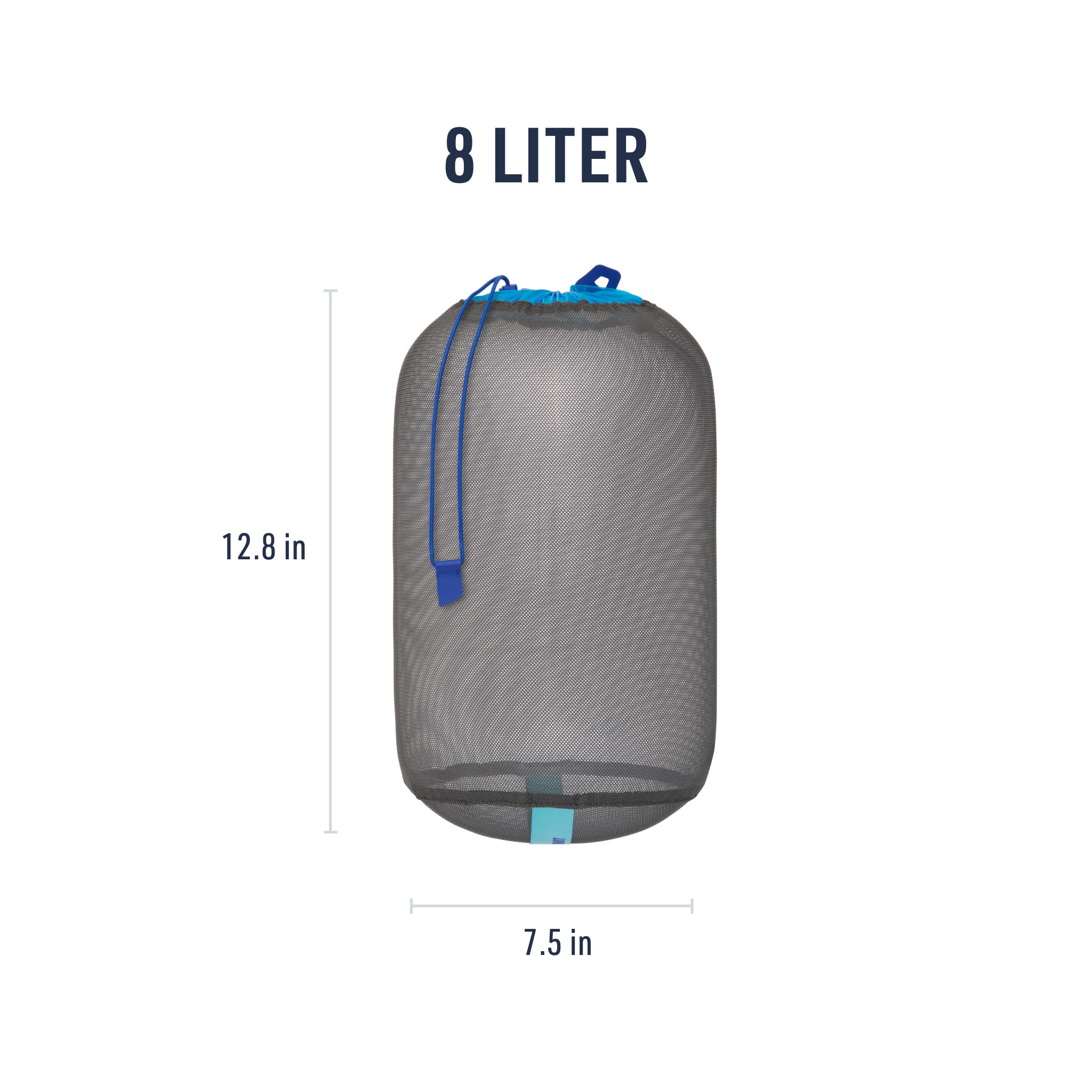 Sea to Summit 8L dimensions support compact packing in backpacks