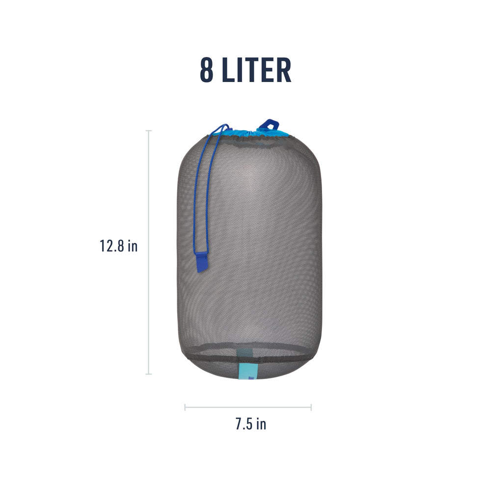 Sea to Summit 8L dimensions support compact packing in backpacks