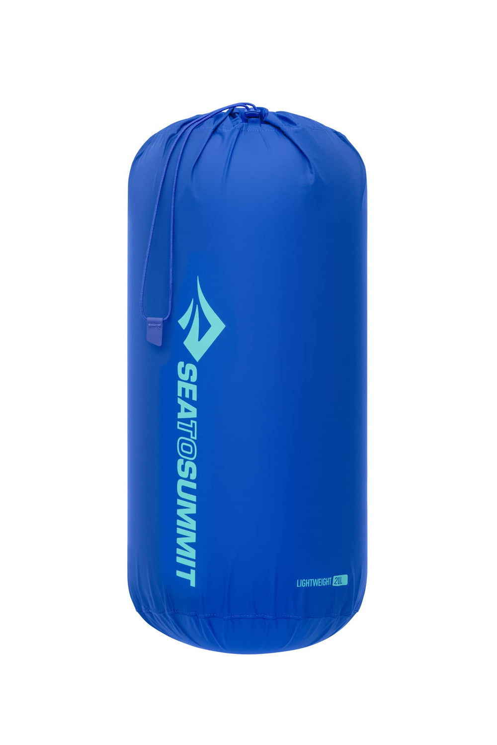Sea to Summit lightweight stuff sack folded for compact travel organization.