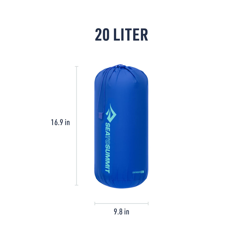 Sea to Summit 2,000mm waterhead rating boosts water resistance.