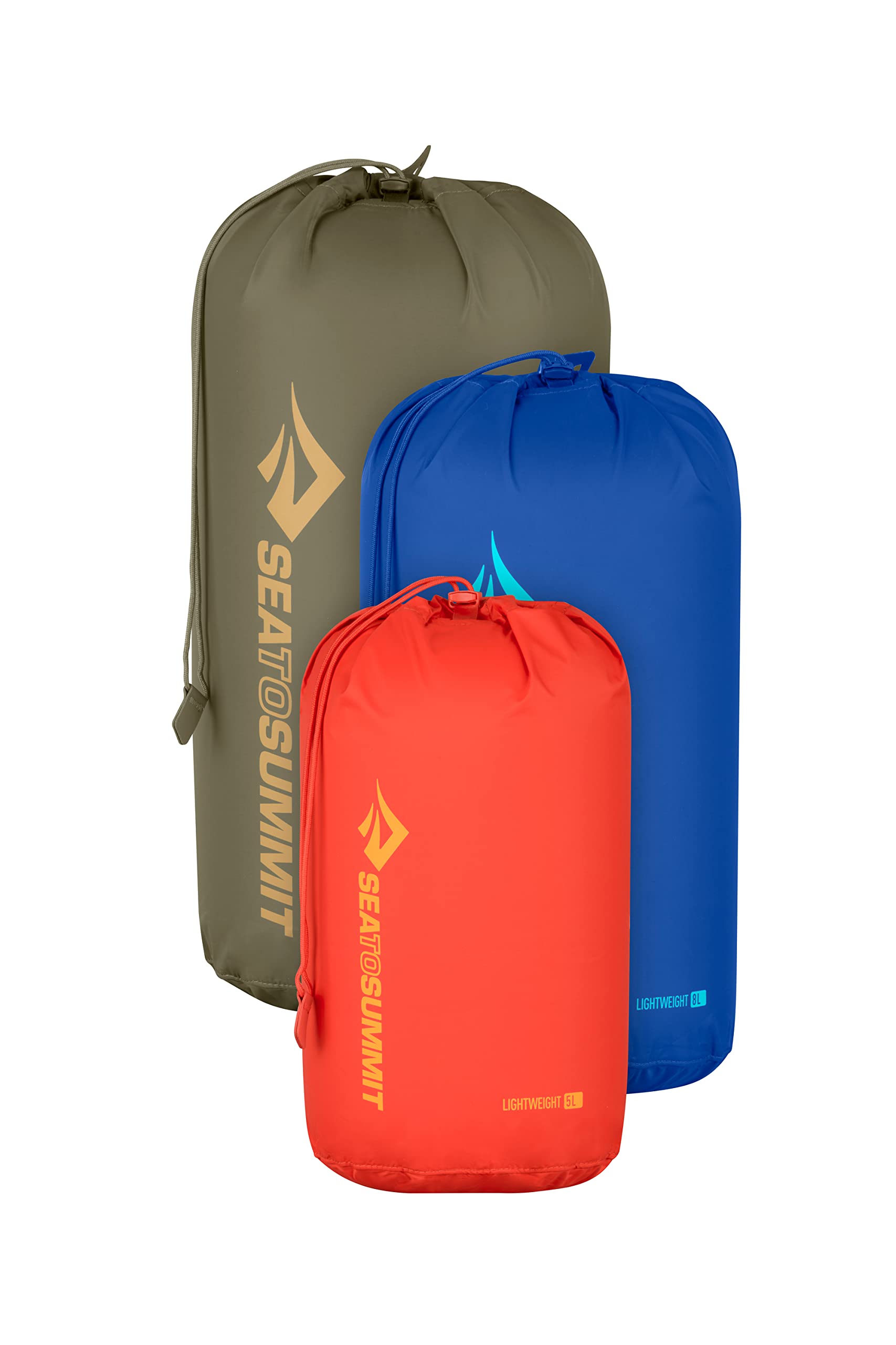 Sea to Summit lightweight stuff sack 5L keeps gear organized for backpacking