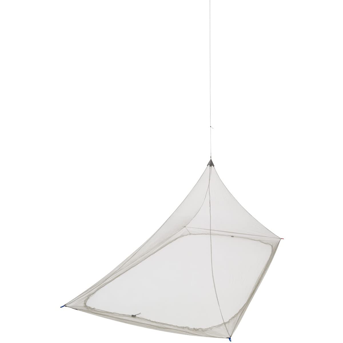 Sea to Summit Nano Pyramid Net Ultralight Shelter close-up mesh detail highlighting 15D fabric and airflow