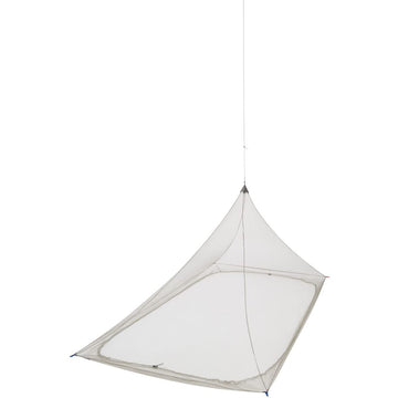 Sea to Summit Nano Pyramid Net Ultralight Shelter close-up mesh detail highlighting 15D fabric and airflow
