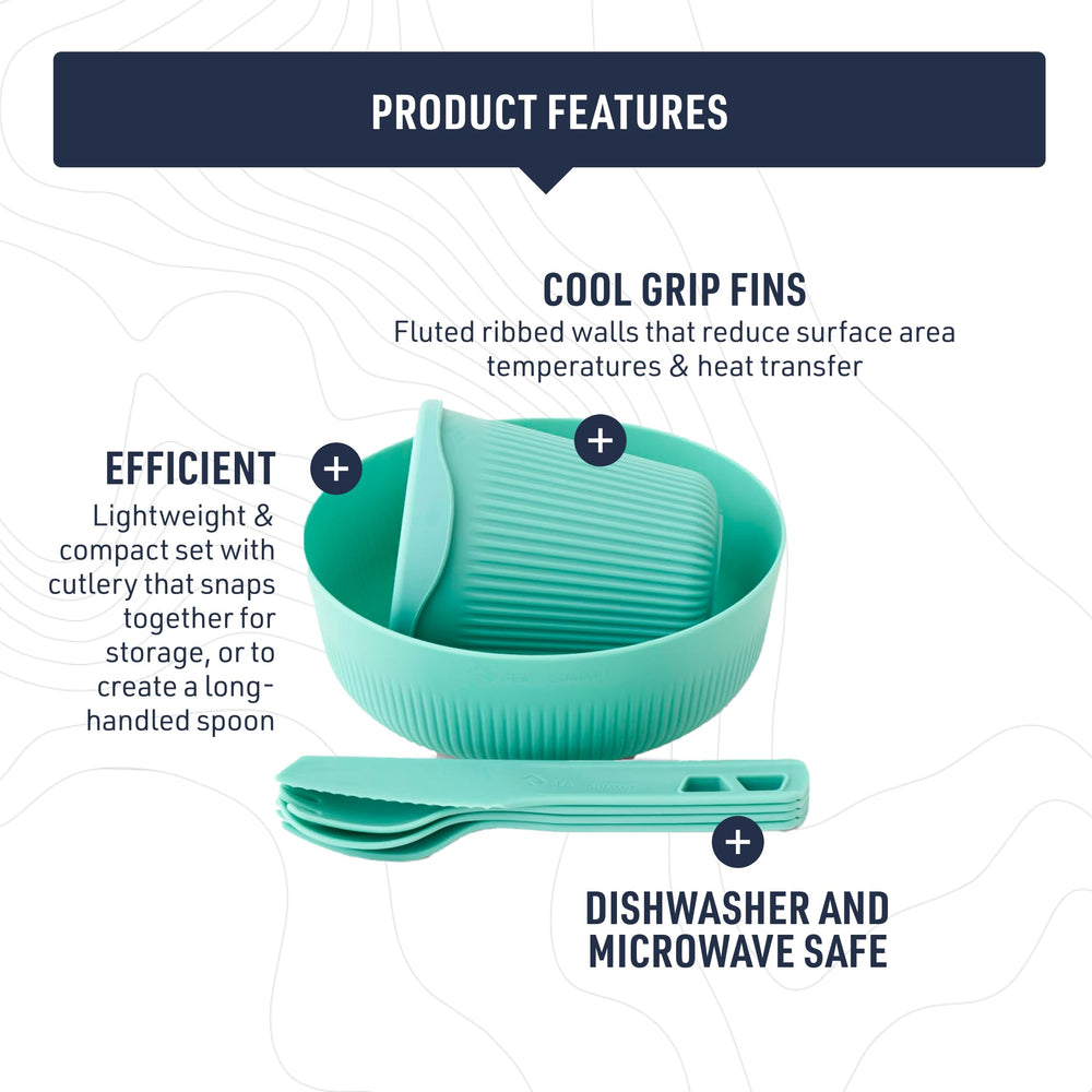 Sea to Summit Passage cup with lid – secure seal and easy stacking for packing