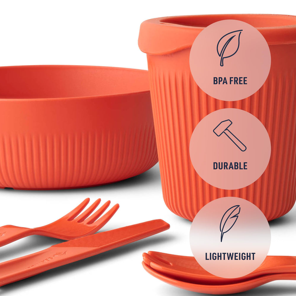 Sea to Summit Passage knife and spork – compact cutlery snaps for extended meals