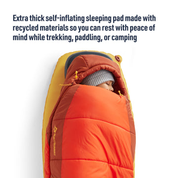 Sea to Summit Pursuit Plus delta core foam architecture delivering even cushioning.