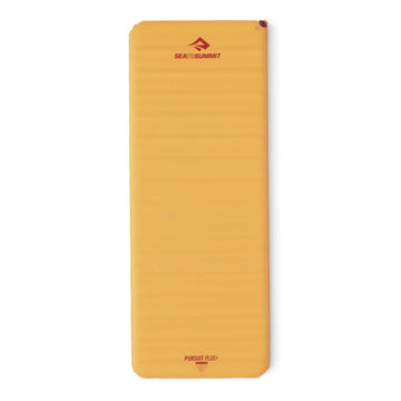 Sea to Summit Pursuit Plus rectangular sleeping mat in full size for generous camping comfort.