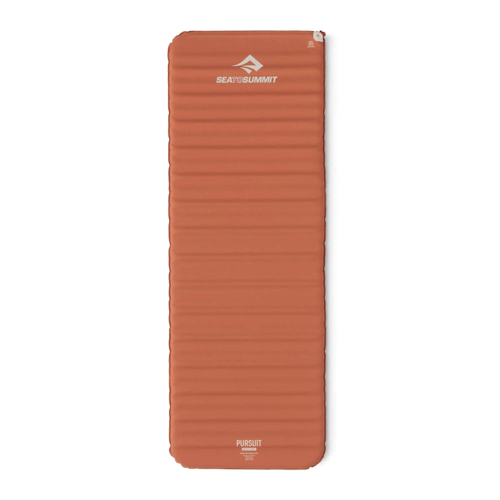 Sea to Summit Pursuit sleeping mat top view shows lightweight three-season comfort.