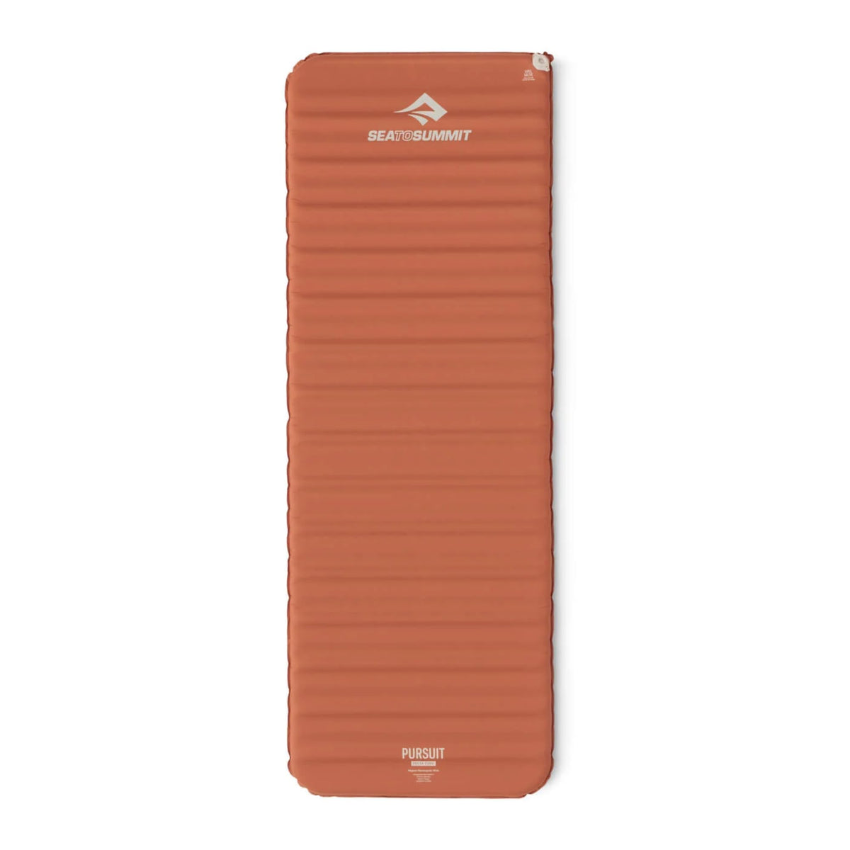 Sea to Summit Pursuit sleeping mat top view shows lightweight three-season comfort.