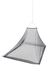 Sea to Summit Pyramid Net Shelter Double overhead apex view with breathable hex mesh.