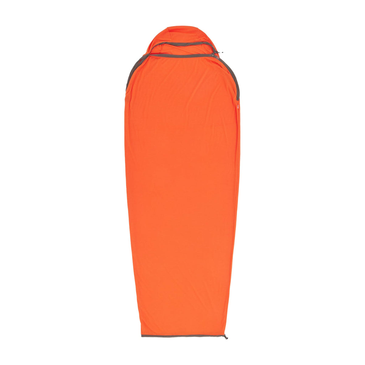 Sea to Summit Reactor liner in pack adds warmth for cold nights.